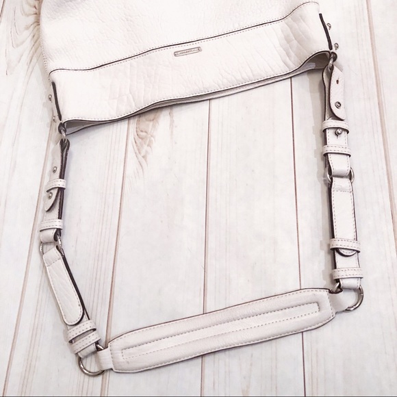 Rebecca Minkoff White Leather Handbag - Picture 7 of 8